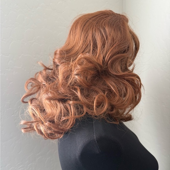 Accessories - Curly Auburn Wig